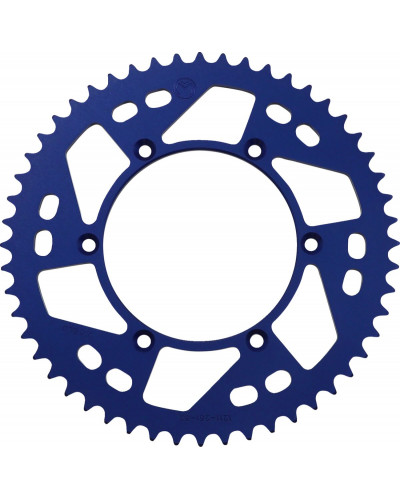 Couronne Moto MOOSE OFFROAD HARD-PARTS SPROCKET ALU MSE YAM 52T BLUE