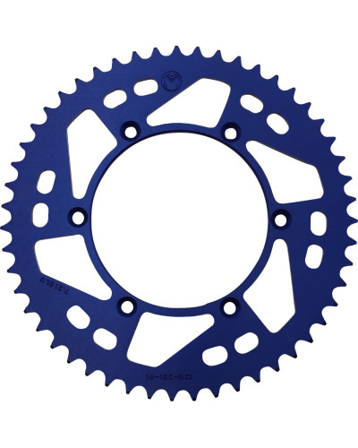 Couronne Moto MOOSE OFFROAD HARD-PARTS SPROCKET ALU YAM 41T BLUE