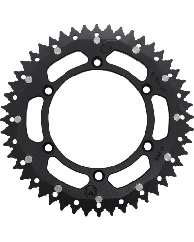 Couronne Moto MOOSE OFFROAD HARD-PARTS SPROCKET DUAL MSE 48 BK
