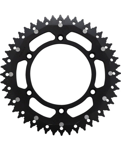 Couronne Moto MOOSE OFFROAD HARD-PARTS SPROCKET DUAL MSE 48 BK Couronne Moto MOOSE OFFROAD HARD-PARTS SPROCKET DUAL MSE 48 BK