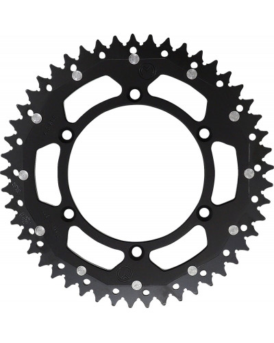 Couronne Moto MOOSE OFFROAD HARD-PARTS SPROCKET DUAL MSE 49 BK Couronne Moto MOOSE OFFROAD HARD-PARTS SPROCKET DUAL MSE 49 BK