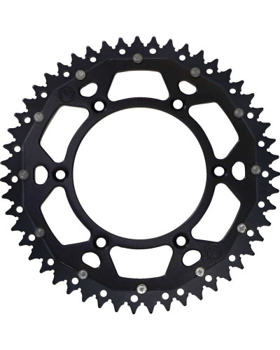 Couronne Moto MOOSE OFFROAD HARD-PARTS SPROCKET DUAL MSE 51 BK