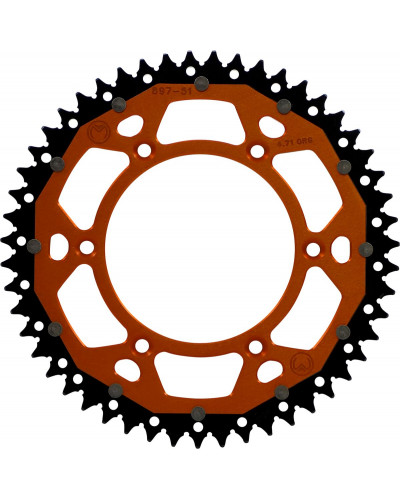 Couronne Moto MOOSE OFFROAD HARD-PARTS SPROCKET DUAL MSE 51 OR