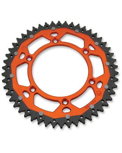 Couronne Moto MOOSE OFFROAD HARD-PARTS SPROCKET DUAL MSE KTM 50T ORNG Couronne Moto MOOSE OFFROAD HARD-PARTS SPROCKET DUAL MSE KTM 50T ORNG