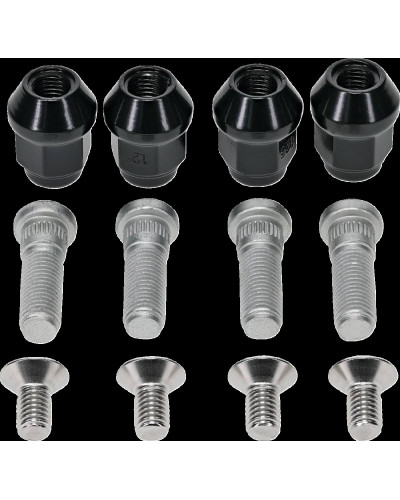 Cardan de transmission MOOSE OFFROAD HARD-PARTS WHEEL STUD/NUT KIT MOOSE CAN-A