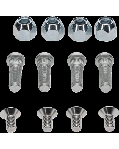 Cardan de transmission MOOSE OFFROAD HARD-PARTS WHEEL STUD/NUT KIT MOOSE CAN-A