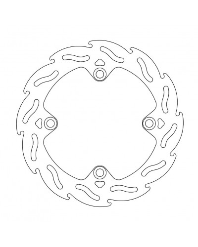 Disque Frein Moto MOTO-MASTER Disque arrière MM Flame Fixe Sherco