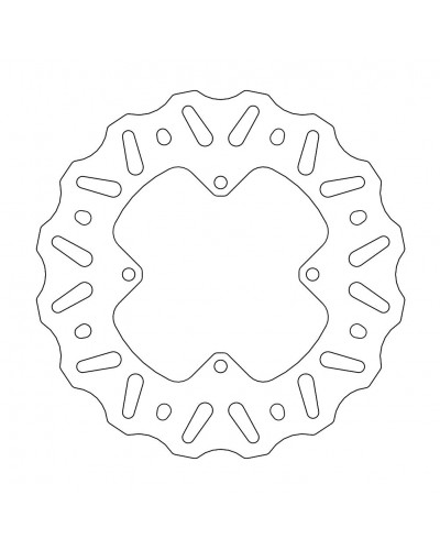 Disque Frein Moto MOTO-MASTER Disque arrière Offroad MM Nitro Honda CR80/85, CRF150 Disque Frein Moto MOTO-MASTER Disque arrière Offroad MM Nitro Honda CR80/85, CRF150