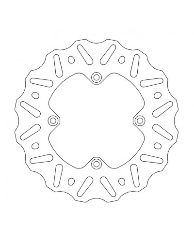Disque Frein Moto MOTO-MASTER Disque arrière Offroad MM Nitro Yamaha YZ80/85
