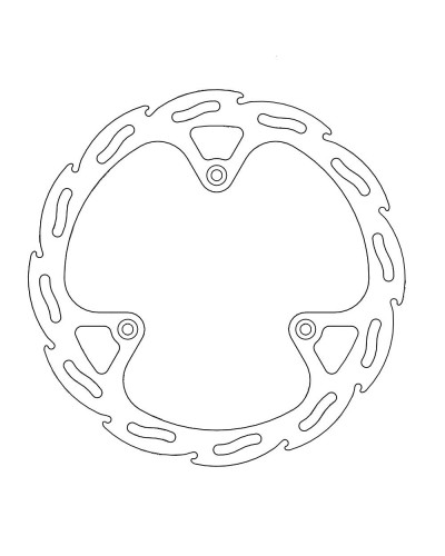 Disque Frein Moto MOTO-MASTER Disque avant MM Flame Fixe Yamaha YZ80/85