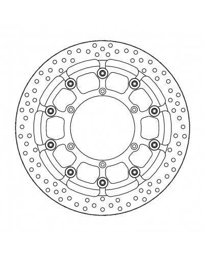 Kit Disques Frein Moto MOTO-MASTER Kit Supermoto Racing Yamaha Diam.320mm Halo T-Floater disc ( Kit Disques Frein Moto MOTO-MASTER Kit Supermoto Racing Yamaha Diam.320mm Halo T-Floater disc (