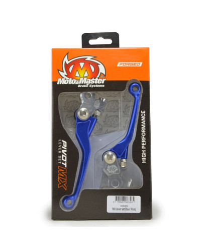 Leviers Moto MOTO-MASTER Levier MM set Yamaha forgés bleu Leviers Moto MOTO-MASTER Levier MM set Yamaha forgés bleu