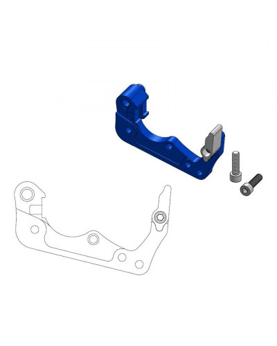 Accessoires Freinage Moto MOTO-MASTER Support avant Offroad MM 260 HVA bleu Accessoires Freinage Moto MOTO-MASTER Support avant Offroad MM 260 HVA bleu