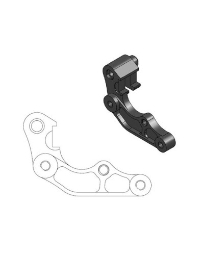 Accessoires Freinage Moto MOTO-MASTER Support MM Oversize 260 Yamaha