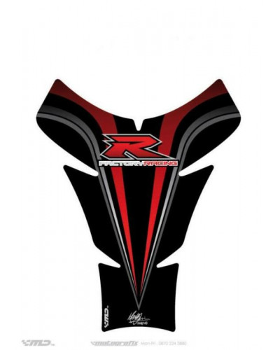 Protection Réservoir Moto MOTOGRAFIX Protection de réservoir MOTOGRAFIX 1pc rouge/noir Suzuki