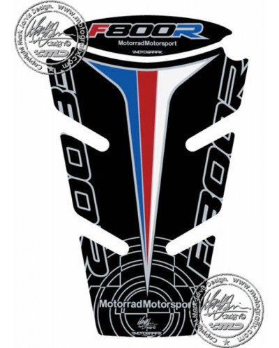 Protection Réservoir Moto MOTOGRAFIX Protection de réservoir MOTOGRAFIX 2pcs noir Motorrad BMW F800R