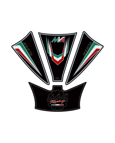 Protection Réservoir Moto MOTOGRAFIX Protection de réservoir MOTOGRAFIX 3pcs noir MV Agusta F3 800