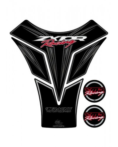 Protection Réservoir Moto MOTOGRAFIX Protection de réservoir MOTOGRAFIX 4pcs noir Kawasaki ZX10R