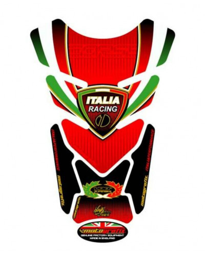 Protection Réservoir Moto MOTOGRAFIX Protection de réservoir MOTOGRAFIX 4pcs rouge Tricolour Ducati