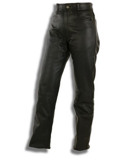 Pantalon Cuir Moto MOTOMOD JEAN'S BUFFALO FEMME NOIR