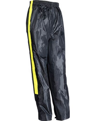 ENSEMBLE DE PLUIE MOTOMOD SURPANTALON CITY NOIR-JAUNE