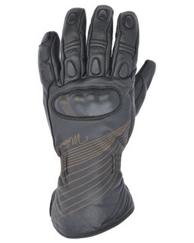 Gants Moto Hiver MOTOMOD WAVES LADY CUIR-CE- NOIR