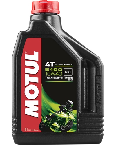 Huile 4 Temps Moto Motul 5100 10w40 4t 2 Litres - Satisfait Ou