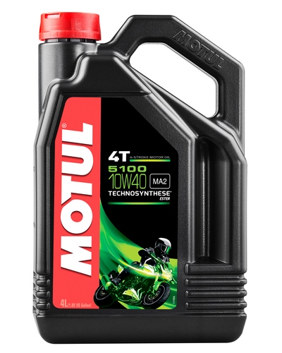 Huile 4 Temps Moto MOTUL 5100 10W40 4T 4 litres