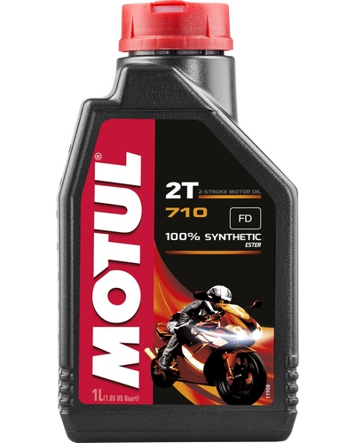 Huile 2 Temps Moto MOTUL 710 2T 1 litre