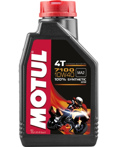 Huile 4 Temps Moto MOTUL 7100 10W40 4T 1 litre