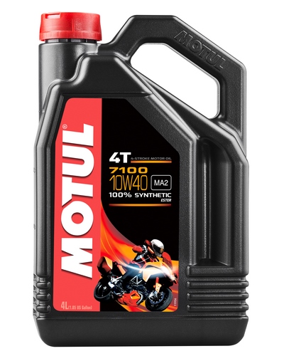 Huile 4 Temps Moto Motul 7100 10w40 4t 4 Litres - Satisfait Ou