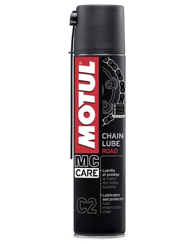 Graisse Chaine Moto MOTUL C2 Chain-Lube Road Aerosol 400ml