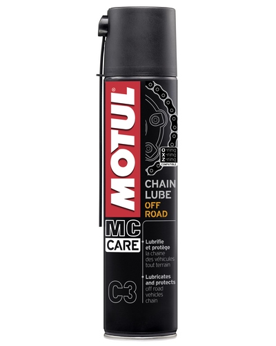 Graisse Chaine Moto MOTUL C3 Chain-Lube Off-Road Aerosol 400ml