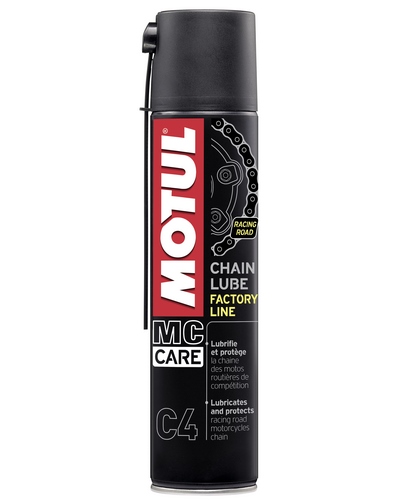 Graisse Chaine Moto MOTUL C4 Chain-Lube Factory-Line  Aerosol 400ml