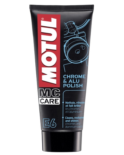 Renovateur Chrome Moto MOTUL E6 Chrome & Alu Polish Tube 100 ml