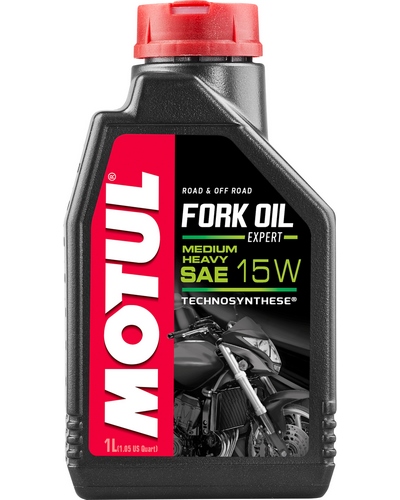 Lubrifiant Fourche Moto MOTUL Fourche EXPERT 15W Med/Heavy 1 litre