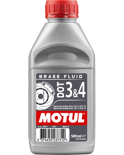 MOTUL  Liquide frein DOT 3 & 4 500ml  