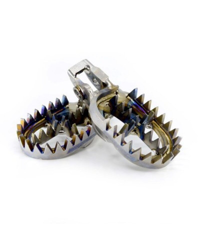 Repose Pieds Moto MX PRO-PEGS Repose-pieds MX PRO-PEGS en titane