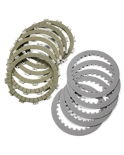 Kit Embrayage Moto NEWFREN Kit disques garnis + lisses d'embrayage NEWFREN Performance