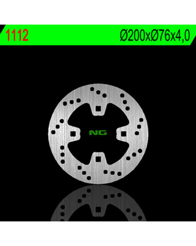 Disque Frein Moto NG BRAKE DISC Disque de frein arrière NG 1112 rond fixe KTM