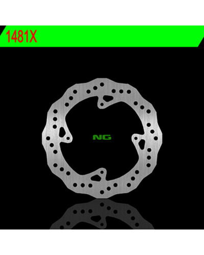 Disque Frein Moto NG BRAKE DISC Disque de frein arrière NG 1481X pétale flottant KTM