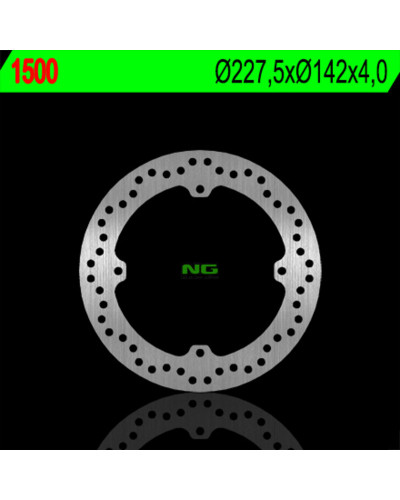 Disque Frein Moto NG BRAKE DISC Disque de frein arrière NG 1500 rond fixe Polaris Outlaw 500