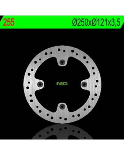 Disque Frein Moto NG BRAKE DISC Disque de frein avant droit NG 255 rond fixe Suzuki