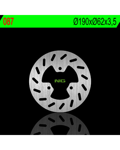 Disque Frein Moto NG BRAKE DISC Disque de frein avant gauche NG 087 fixe