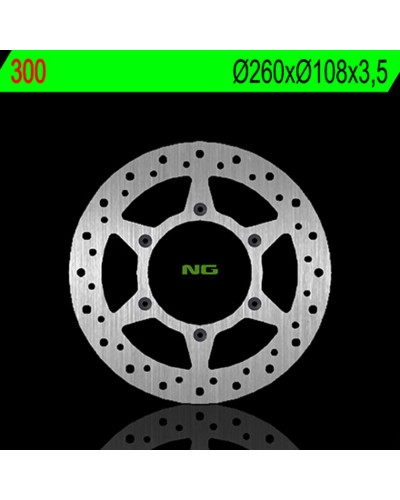 Disque Frein Moto NG BRAKE DISC Disque de frein avant gauche NG 300 rond fixe