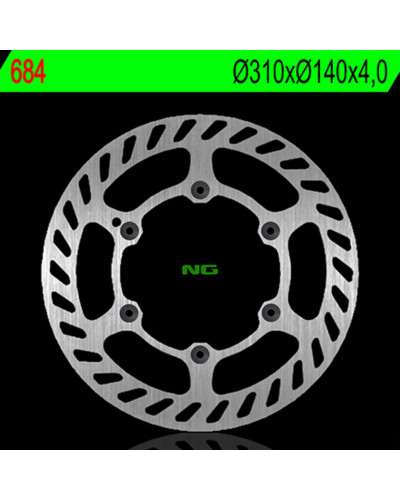 Disque Frein Moto NG BRAKE DISC Disque de frein avant gauche NG 684 rond fixe Beta VSP350