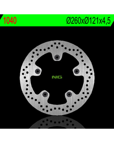 Disque Frein Moto NG BRAKE DISC Disque de frein avant NG 1040 rond fixe Suzuki