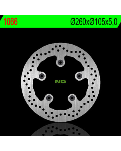 Disque Frein Moto NG BRAKE DISC Disque de frein avant NG 1066 rond fixe Kymco X-Citing