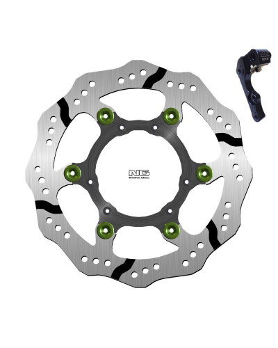 Disque Frein Moto NG BRAKE DISC Disque de frein avant NG 1154XBH pétale flottant Honda