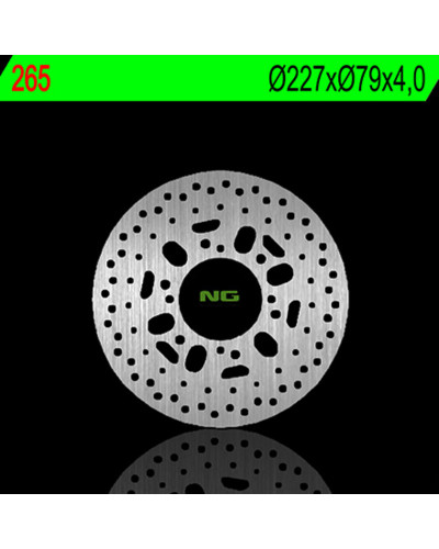 Disque Frein Moto NG BRAKE DISC Disque de frein avant NG 265 rond fixe Polaris Sportsman